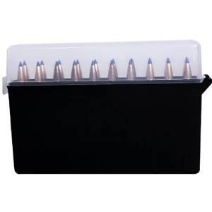 Berry's Flip Top Ammo Box 25-06 Remington, 270 Winchester, 30-06 Springfield 20-Round Plastic Clear
