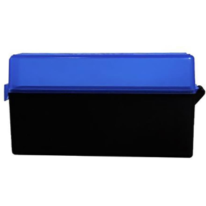 Berry's Flip Top Ammo Box 22-250 Remington, 243 Winchester, 308 Winchester 20-Round Plastic Blue