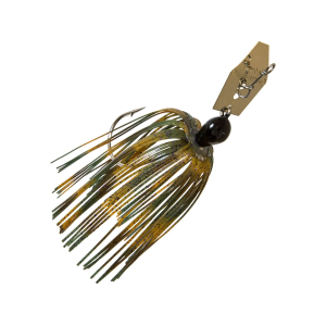 Z-Man Chatterbait Bladed Jig Green Pumpkin Purple 3/8 oz