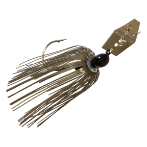 Z-Man Chatterbait Bladed Jig Green Pumpkin/Black 1/2 oz