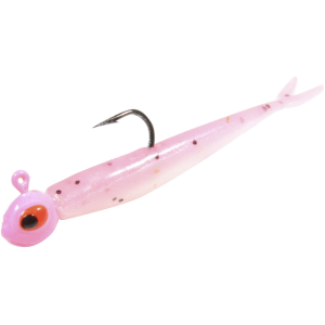 Northland Impulse Rigged Mini Smelt Pink/White 1/32 oz