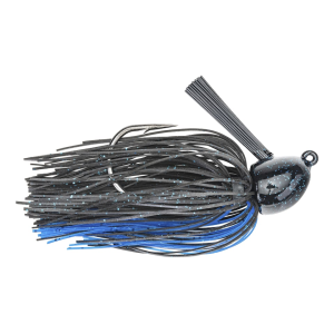 Strike King Hack Attack Heavy Cover Jig Black Blue 1 oz