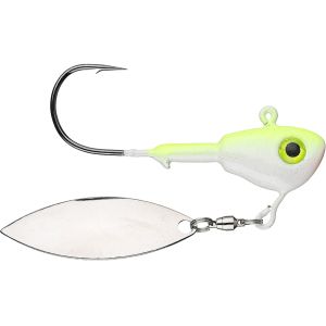 Buckeye Lures Su-Spin Blade 3/8oz Underspin Jighead Chartreuse - Buckeye Lures