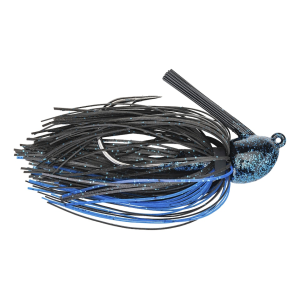 Strike King Hack Attack Heavy Cover Jig Black Blue 3/4 oz