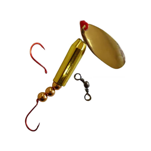 Acme Rattlin' Walleye Spinner Rig Size 5 Blade Gold