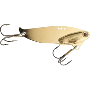 Steel Shad Jiggin' Blade 1/2 oz Blade Bait Gold - Steel Shad