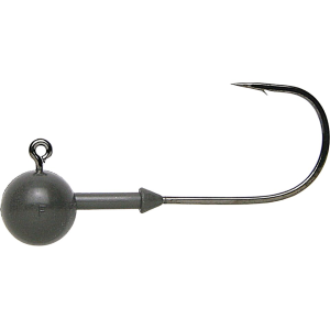 Keitech Tungsten Super Round 1/8oz Jighead #2/0 Black