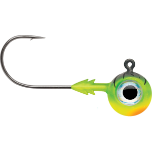 VMC Tungsten Moon Eye 1/16oz Round Ball Jighead Firetiger