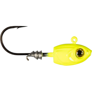 Z-Man Micro Shad Headz 1/32oz Swimbait Jighead Chartreuse