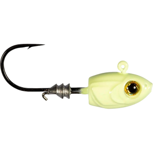 Z-Man Micro Shad Headz 1/32oz Swimbait Jighead Glow