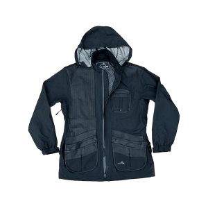 Wild Hare Shooting Gear Men's Hydro Elite Waterproof Shooting Jacket Black Medium