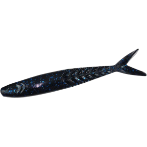 Zoom Shimmer Shad Swimbait Black /Blue