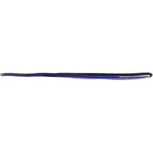 Roboworm Straight Tail Worm 6" Green Pumpkin Purple