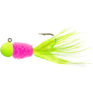 Team Crappie Slab Caller Jig Electric Chicken 1/16 oz