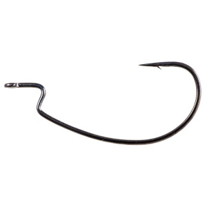 Owner All Purpose Soft Bait Hook #3/0 Black Chrome 4PK