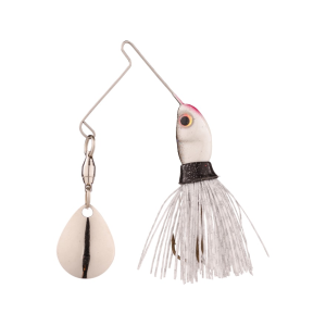 Strike King Rocket Shad Single Colorado Spinnerbait 1/4oz White Shad Silver