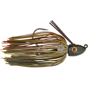 Strike King Tour Grade Swim Jig Green Pumpkin 3/8 oz