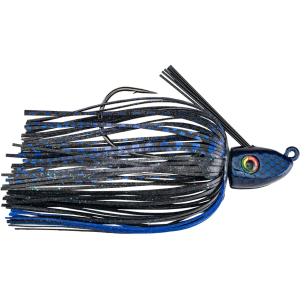 Strike King Tour Grade Swim Jig Black Blue 3/8 oz
