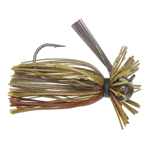 Strike King Tour Grade Football Finesse Jig Green Pumpkin Craw 3/8 oz