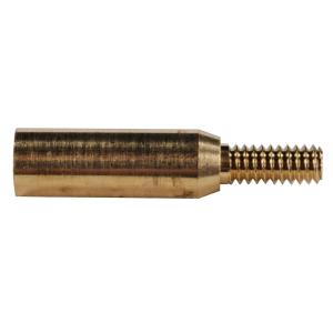 Dewey Cleaning Rod Thread Adapter Converts 5-40 Male to 8-32 Female Brass