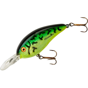 Bomber Fat Free Guppy Crankbait Fire Tiger