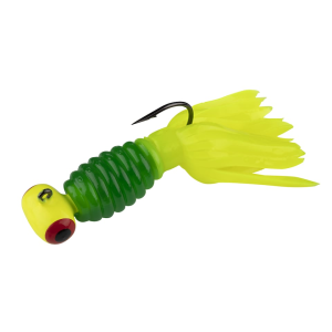 Mr. Crappie Sausage Head w/ Crappie Thunder Jig Lime-A-Nator 1/16 oz