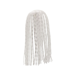 Z-Man Ez Skirt 3pk White Silver Glitter Scales