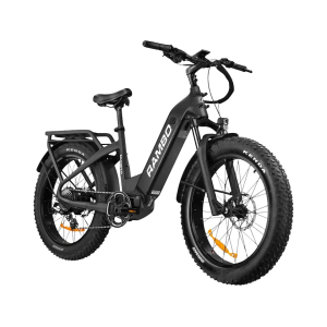Rambo Savage 2.0 Electric Hunting Bike 750W Motor 15Ah Battery Matte Black