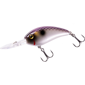 Bomber Fat Free Fingerling Crankbait Purple Pearl Ayu