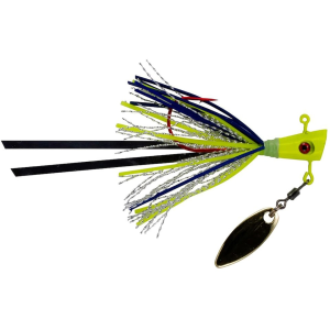 Crappie Magnet Fin Spin Pro Underspin Jig Therapist Chartreuse 1/8 oz