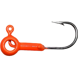 Crappie Magnet Eye Hole Round 1/32oz Jighead Orange