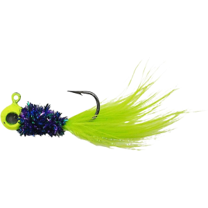 Crappie Magnet Eye Hole Hair Jig Junebug 1/24 oz