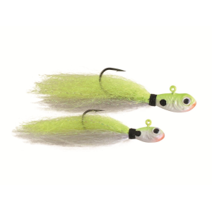 SPRO Phat Fly Jig Chartreuse Ghost 1/16 oz