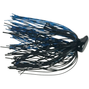 Buckeye Lures Flat Top Finesse Jig Black/Blue 1/2 oz - Buckeye Lures