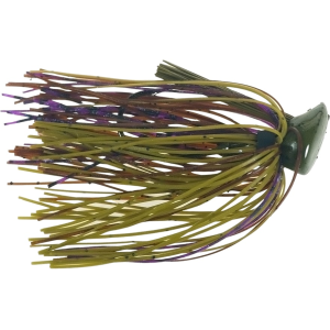 Buckeye Lures Flat Top Finesse Jig Purple Pumpkin 3/8 oz - Buckeye Lures