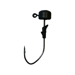 Eagle Claw LS Pro-V Finesse 1/8oz Wacky Jighead Black
