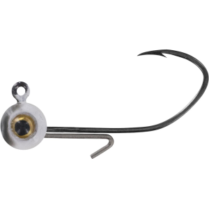 Big Bite Baits BBJ Elite 1/16oz Round Ball Jighead Black/White