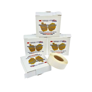 CED Waterproof Target Pasters 7/8" Square White 1000PK