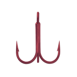 VMC Inline Treble Hook #4 Tin Red  10PK