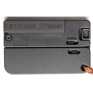Trailblazer Firearms LifeCard 22 WMR Single Shot Pistol 2.5" Barrel 1 Round Black