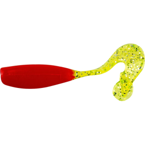 Bobby Garland Stroll'r 2.5" Grub Red Chartreuse Silver - Bobby Garland