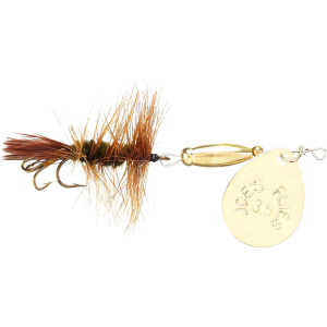 Joe's Flies Super Striker Elite Inline Spinner 1/4 oz Brown Hackle Gold