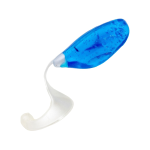Mr. Crappie Crappie Cutter 1.5" Grub Blue Pearl