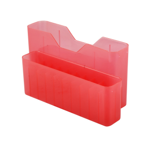MTM Slip Top Ammo Box 270 Winchester, 30-06 Springfield, 8x57mm Mauser 20-Round Plastic Clear-Red