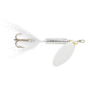 Worden's Rooster Tail 208 Inline Spinner 1/8oz Shimmer Silver Bronze