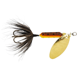 Worden's Rooster Tail 210 Inline Spinner 1/6oz Brown Trout Bronze