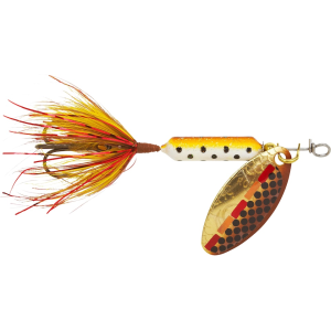 Worden's Rooster Tail 204 Inline Spinner 1/24oz Tinsel Brown Trout Bronze