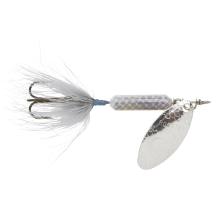 Worden's Rooster Tail 210 Inline Spinner 1/6oz Gray Minnow Bronze