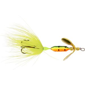 Worden's Rooster Tail 202 Inline Spinner 1/32oz Fire Tiger Bronze