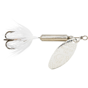 Worden's Rooster Tail 212 Inline Spinner 1/4oz Chartreuse White Bronze